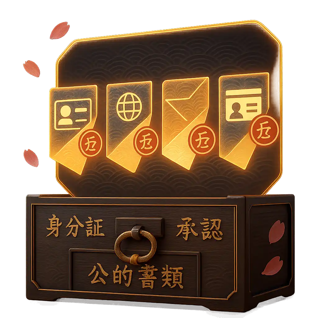 Accepted Documents for Japanese Users