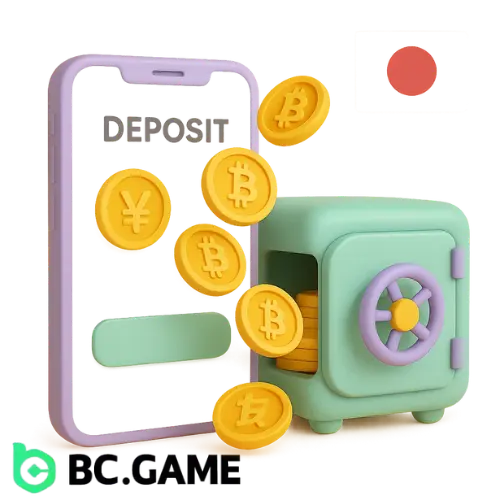 BC Game での入金方法