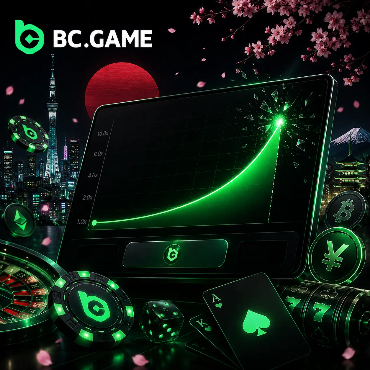 BC.Gameのクラッシュゲーム