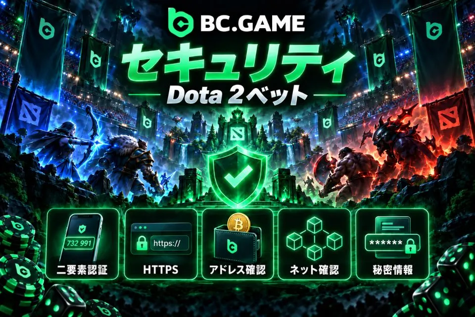 BC Game Dota 2ベットのセキュリティと信頼性