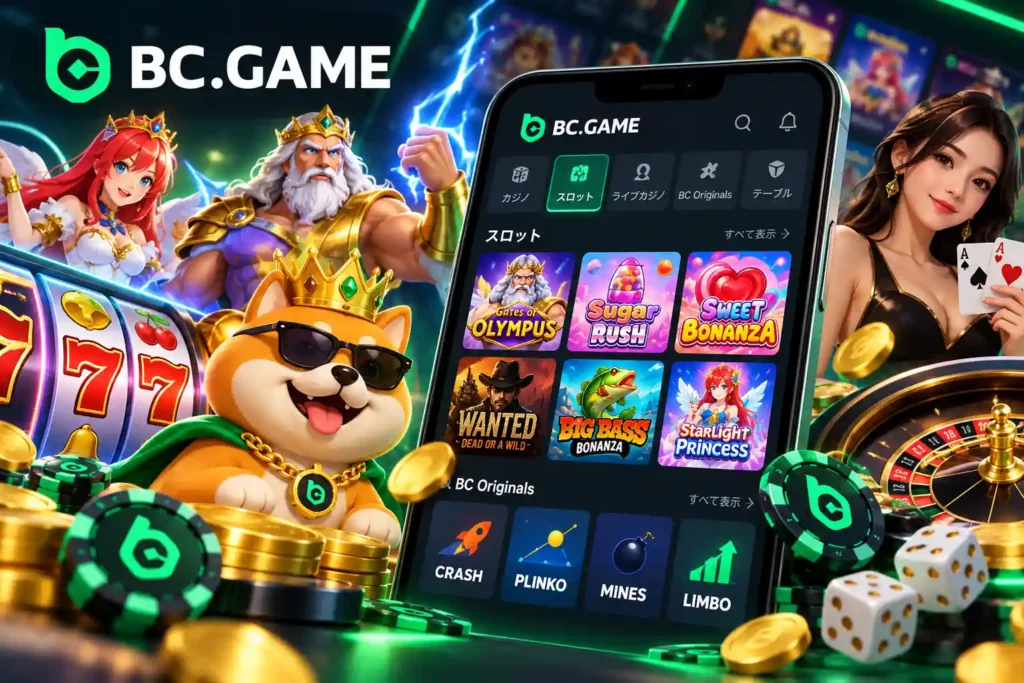 BC.GameのスロットとBC Originalsゲーム