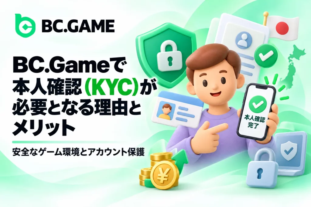BC.GameでKYC書類を提出する手順