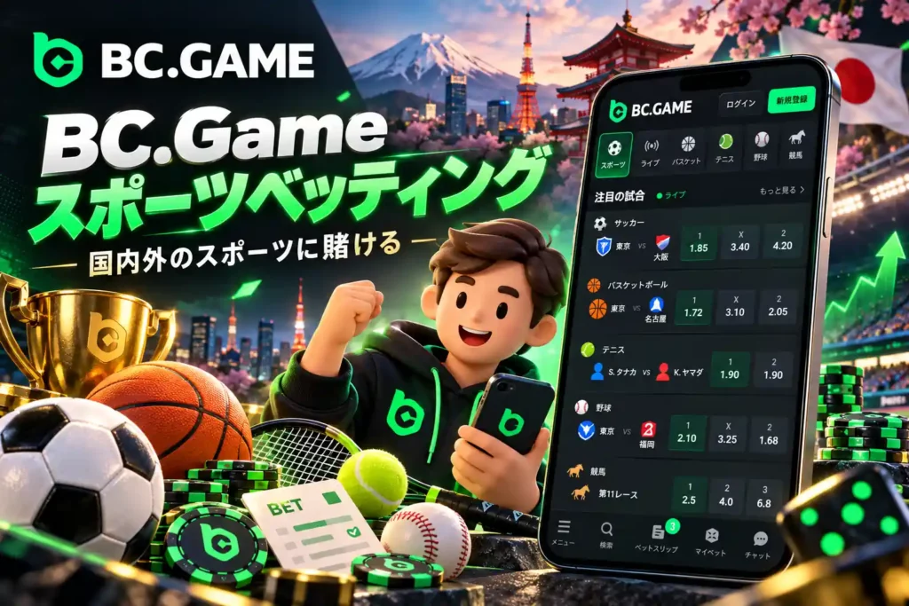 BC.Gameの日本向けスポーツベッティング