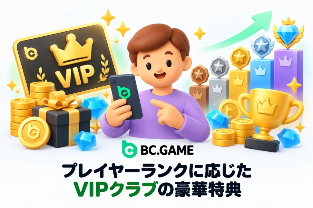 BC.Game VIPクラブのレベルと報酬